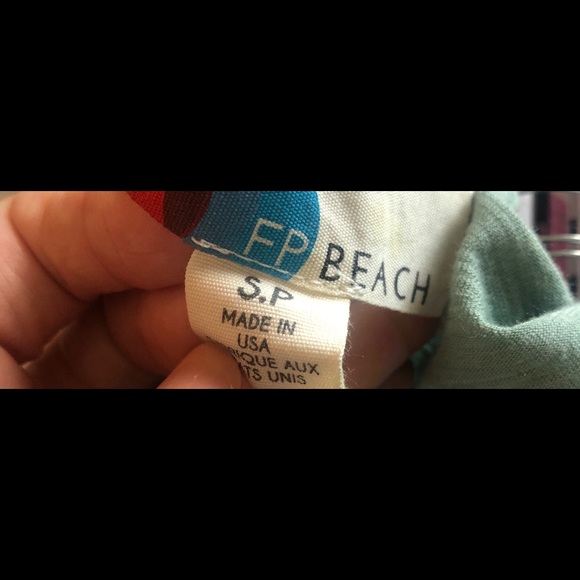 Free People Beach Rio Wrap Dress Sage Size small - Picture 6 of 7